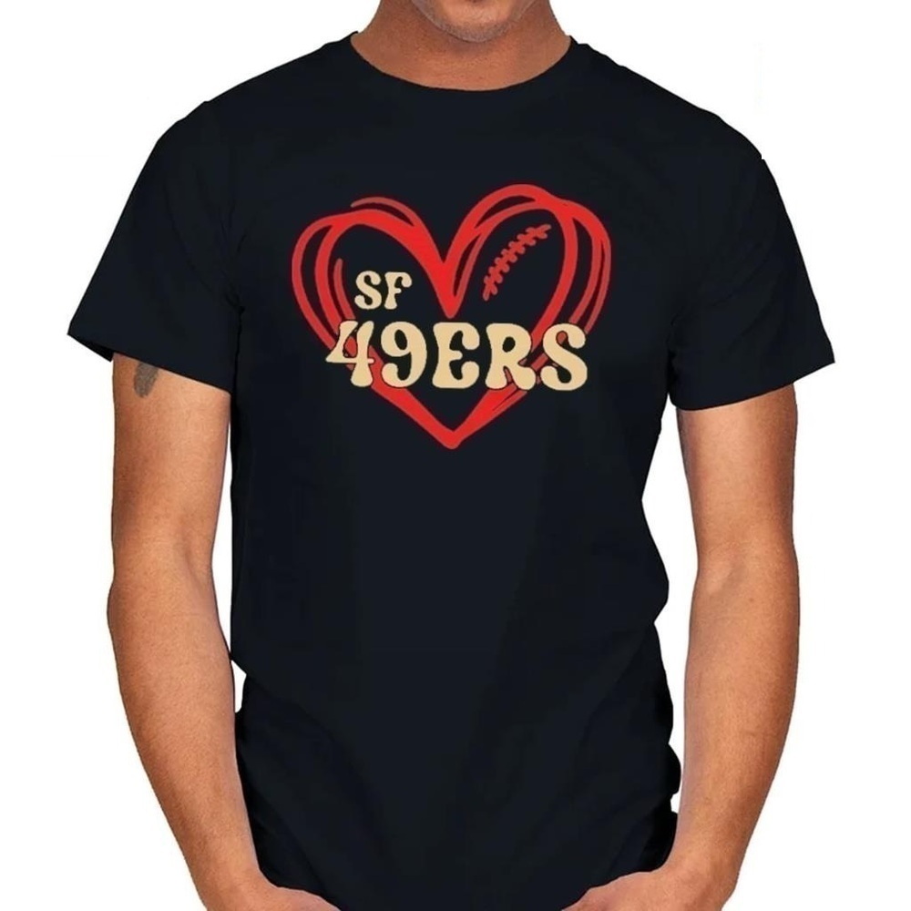 San Francisco 49ers Full House Football Fan Graphic T-Shirt